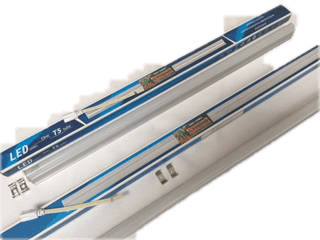 Artefacto Led T5 con Soportes 120 cm Completo para instalar 220 v