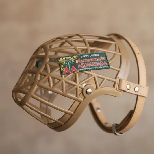 Bozal de Plástico y Cuero Nº2