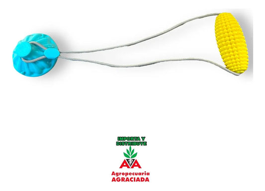 Juguete Para Perros Limpia Dientes Modelo Choclo Con Ventosa Elegir