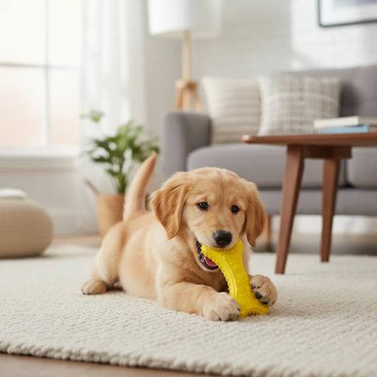 Hueso Mordillo Macizo de Goma