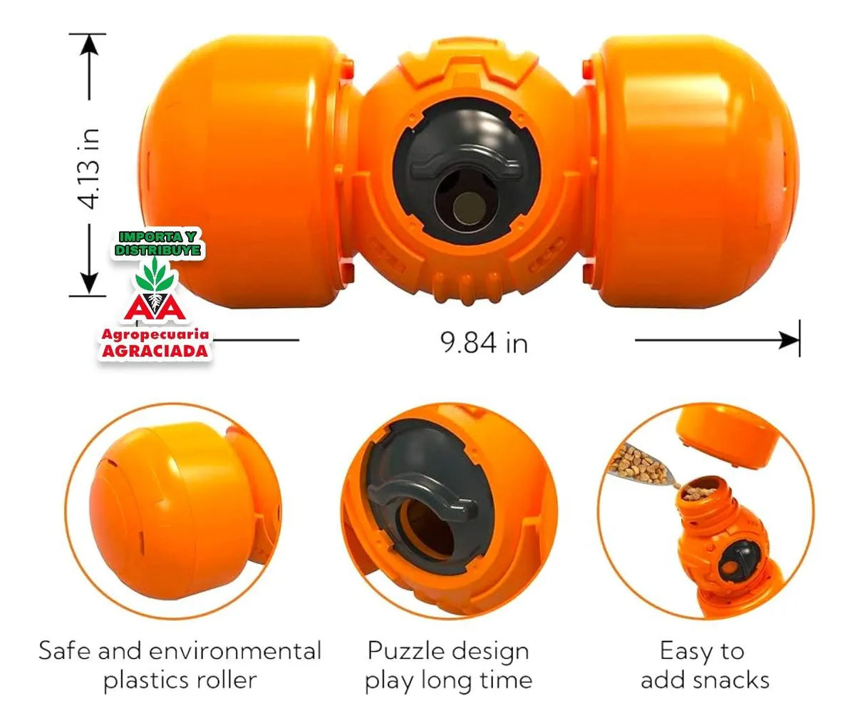 Juguete Dispensador De Pastillas Para Perros Grandes