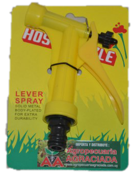 Pistola de Riego Plastica con Blister