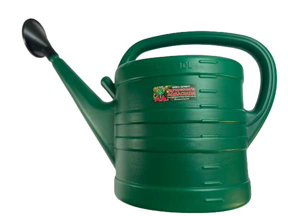 Regadera Plástica De 10 Litros Con Flor Removible