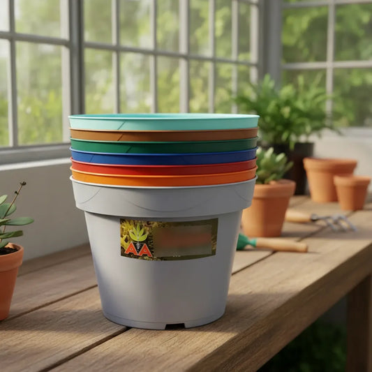 Maceta Para Tunas Suculentas Cilindricas 14 Cms Mix X 10 Uni