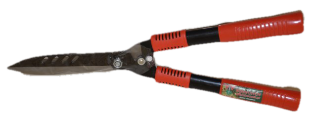 Tijera de Cerco Negra con Mango de Goma