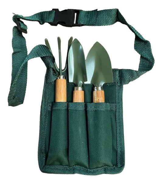 Cinturon Kit de Jardineria Con Palitas