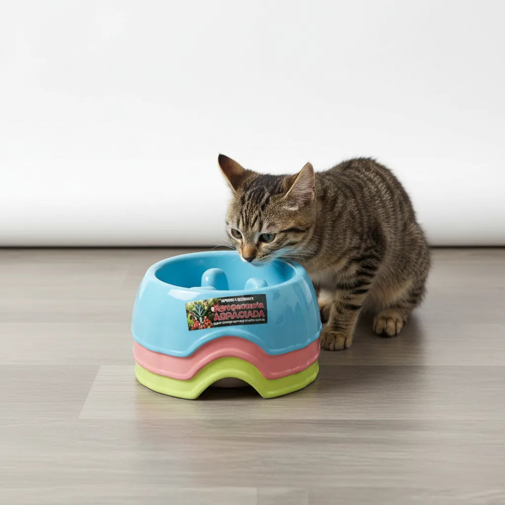 Plato Light Grande 21 cm. con Base de Goma