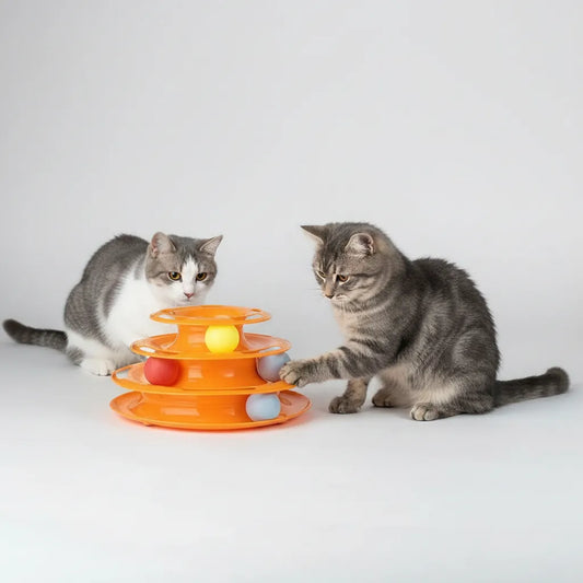 Juguete 3 Niveles Interactivo con Pelotas