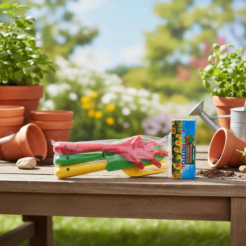 Set de 3 Palitas Metalicas en Blister