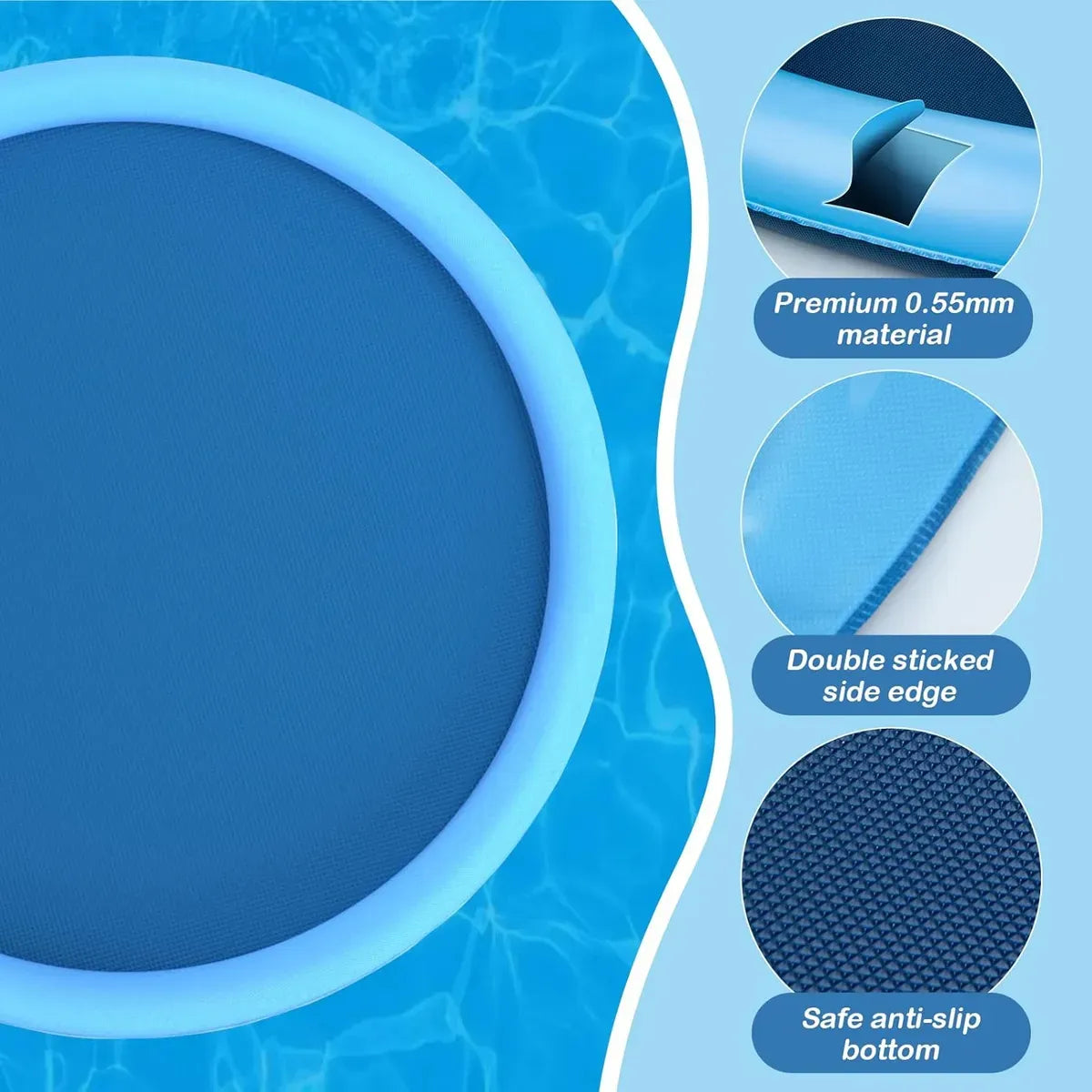 Piscina Para Perros, Con Lluvia Tamaño 150 Cm