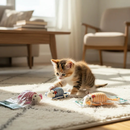 Juguete Para Gatos Rascador Raton En Sisal