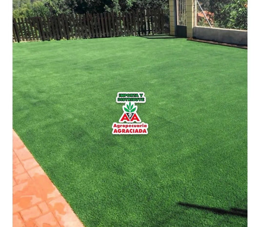 Césped Sintético Pasto Artificial Alto Transito Rollo 2x5m Verde