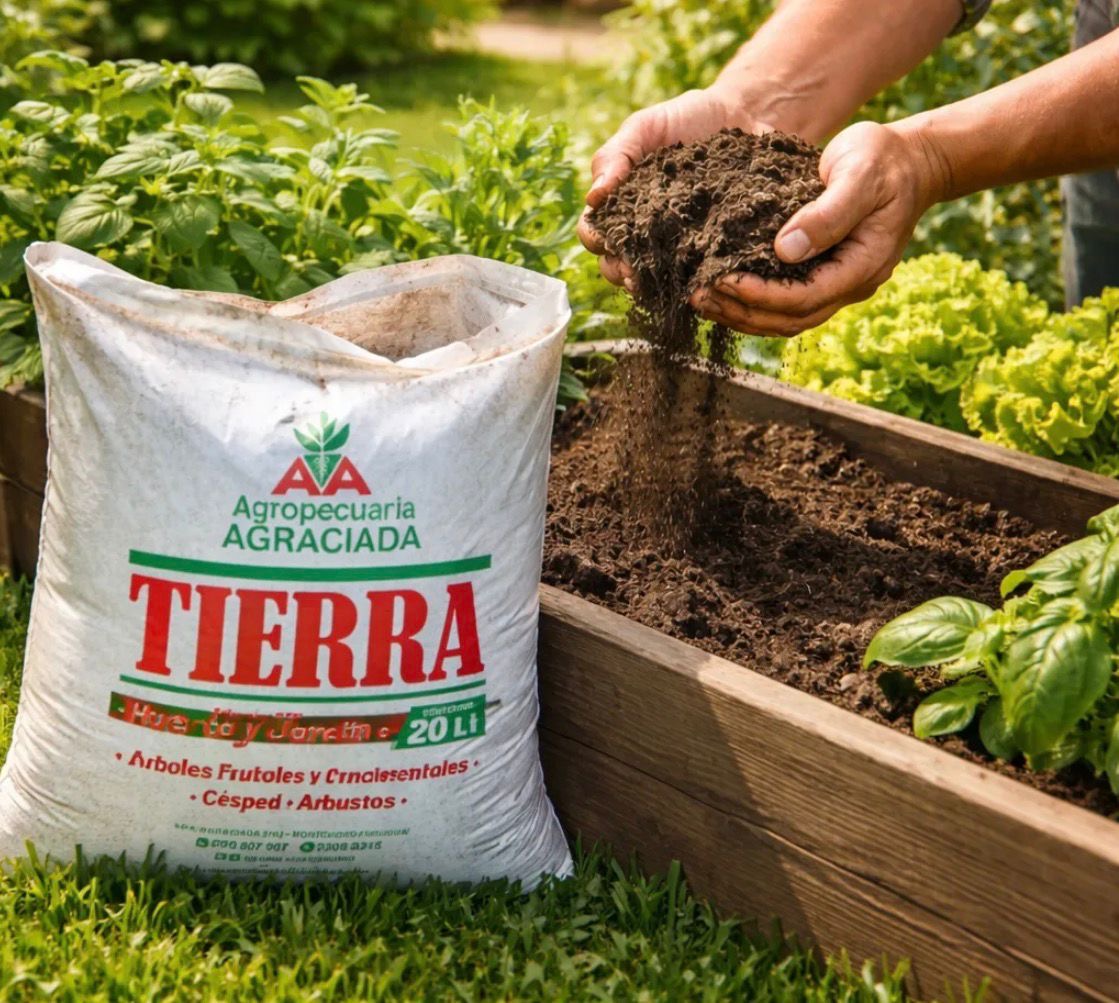 Tierra Abonada Agropecuaria Agraciada 20 Litros