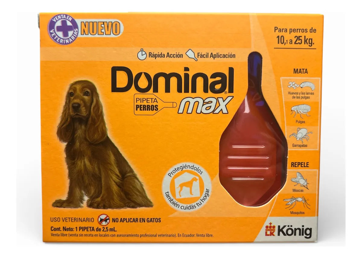Pipeta Dominal Max 10-25kg Azul