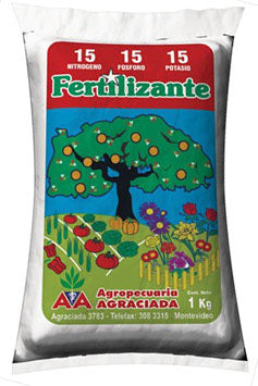 Fertilizante 15 15 15 Bolsa 1 kg