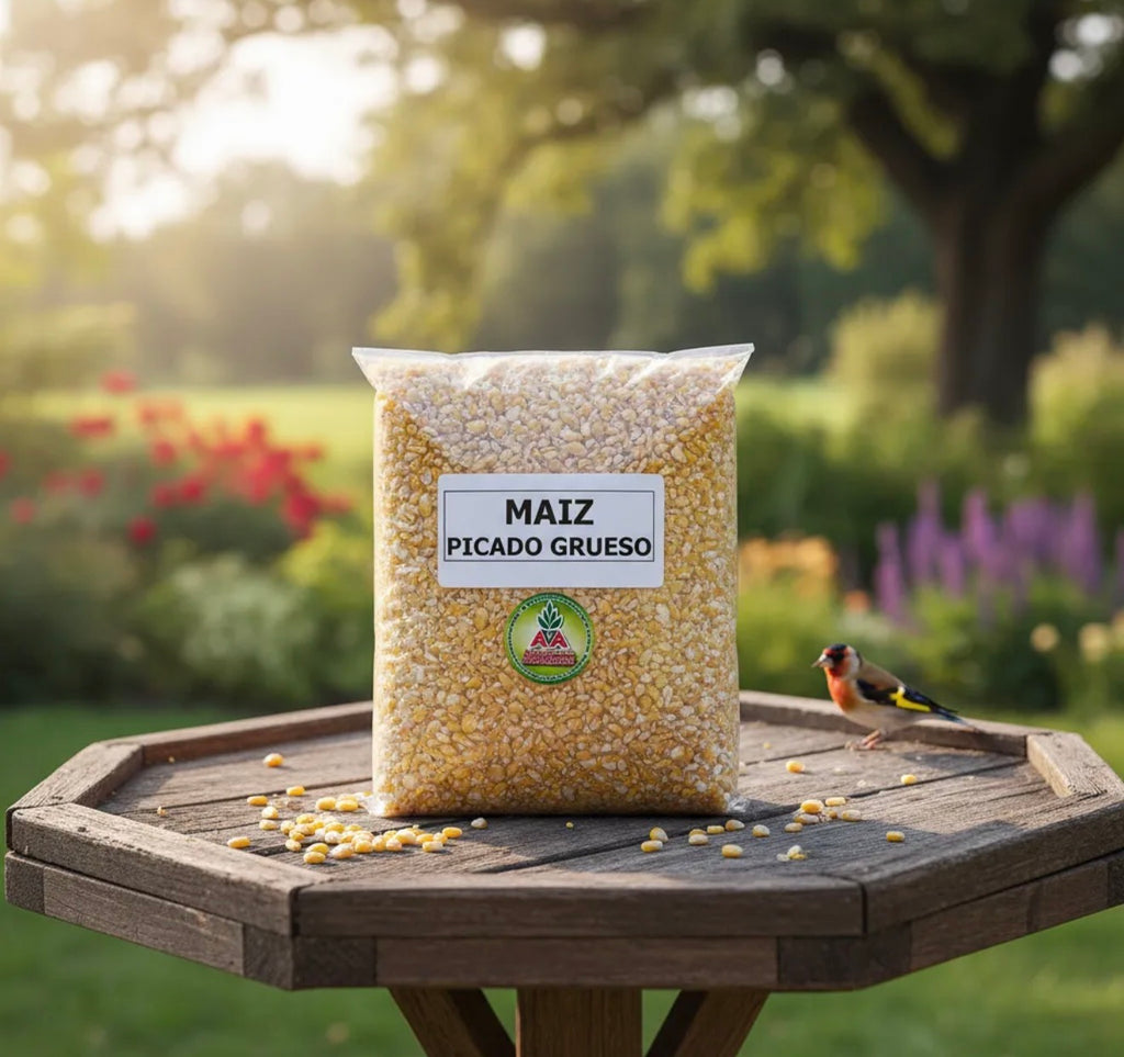 Maiz Molido Picado Grueso Para Aves X 1 Kg Agro A