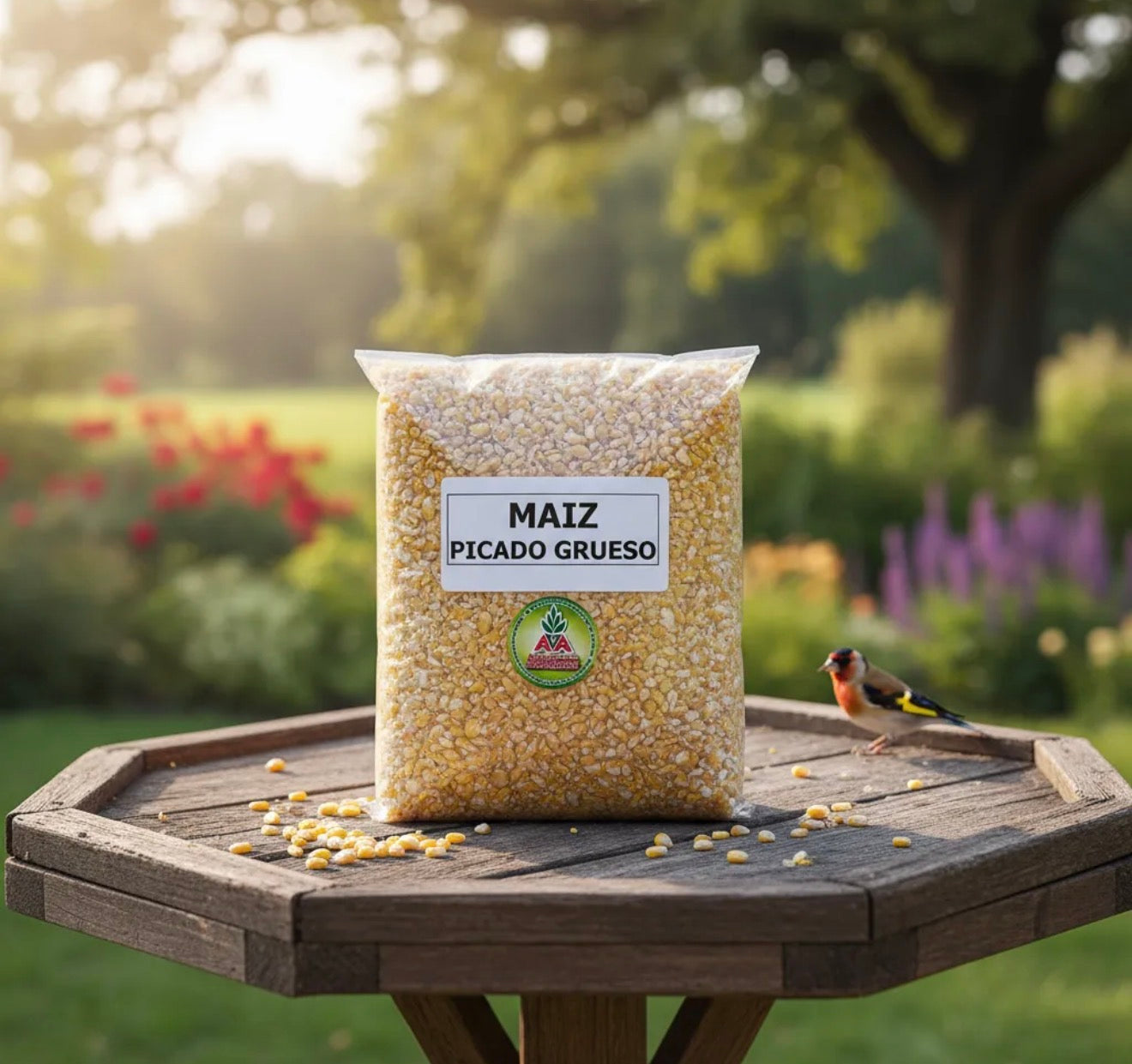 Maiz Molido Picado Grueso Para Aves X 1 Kg Agro A