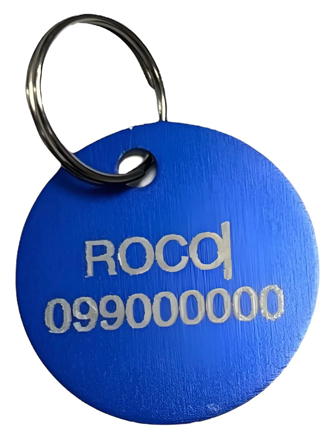 Chapitas Placas Identificadoras De Mascotas Redonda Grabadas
