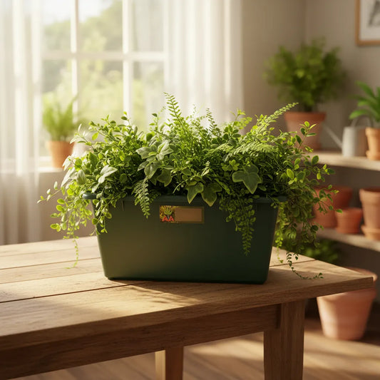 Maceta Jardinera Exterior Interior Terracota O Verde 30 Cms