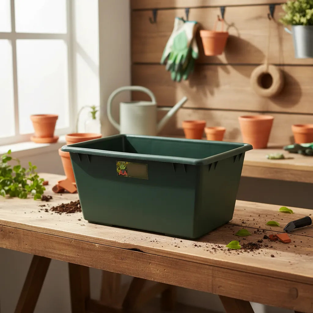 Maceta Jardinera Exterior Interior Terracota O Verde 30 Cms