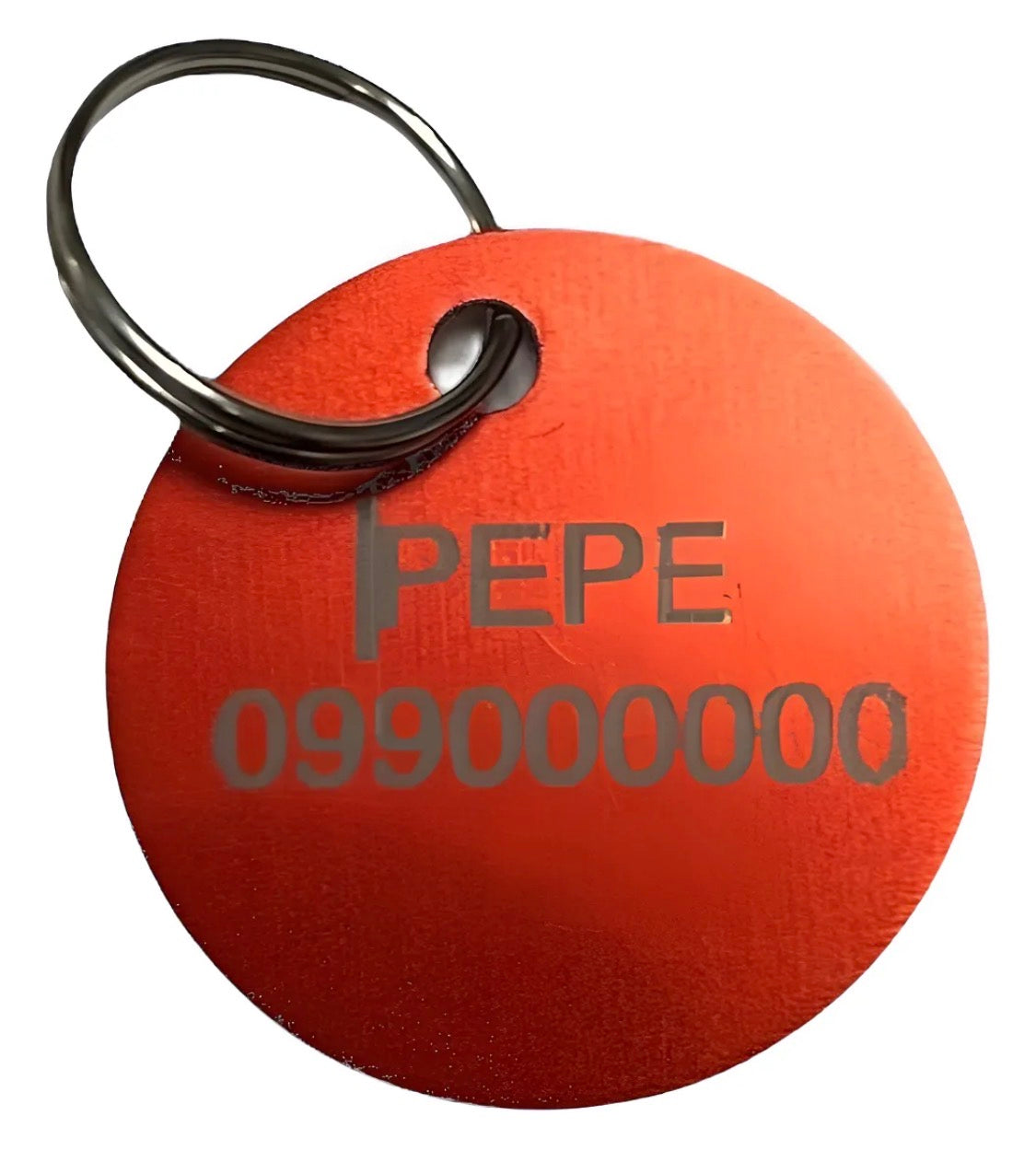 Chapitas Placas Identificadoras De Mascotas Redonda Grabadas