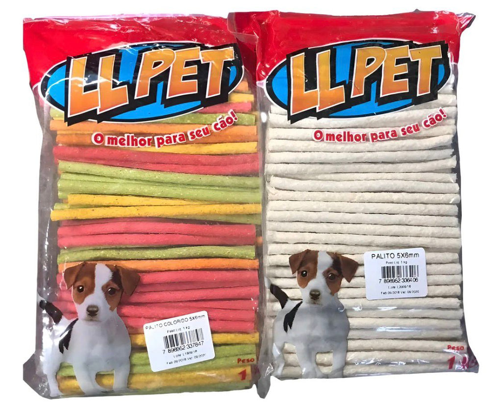 Palitos Comestibles De Colores O Natural 1kg (140 Uni Aprox)