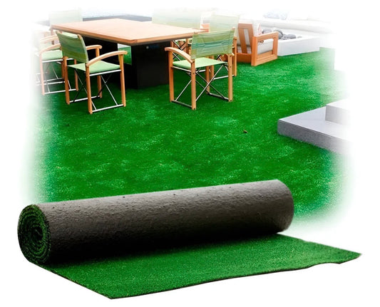 Césped Sintético Pasto Artificial Alto Transito Rollo 2x5m Verde