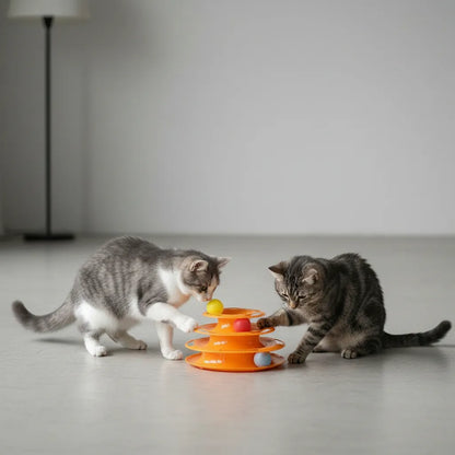 Juguete 3 Niveles Interactivo con Pelotas