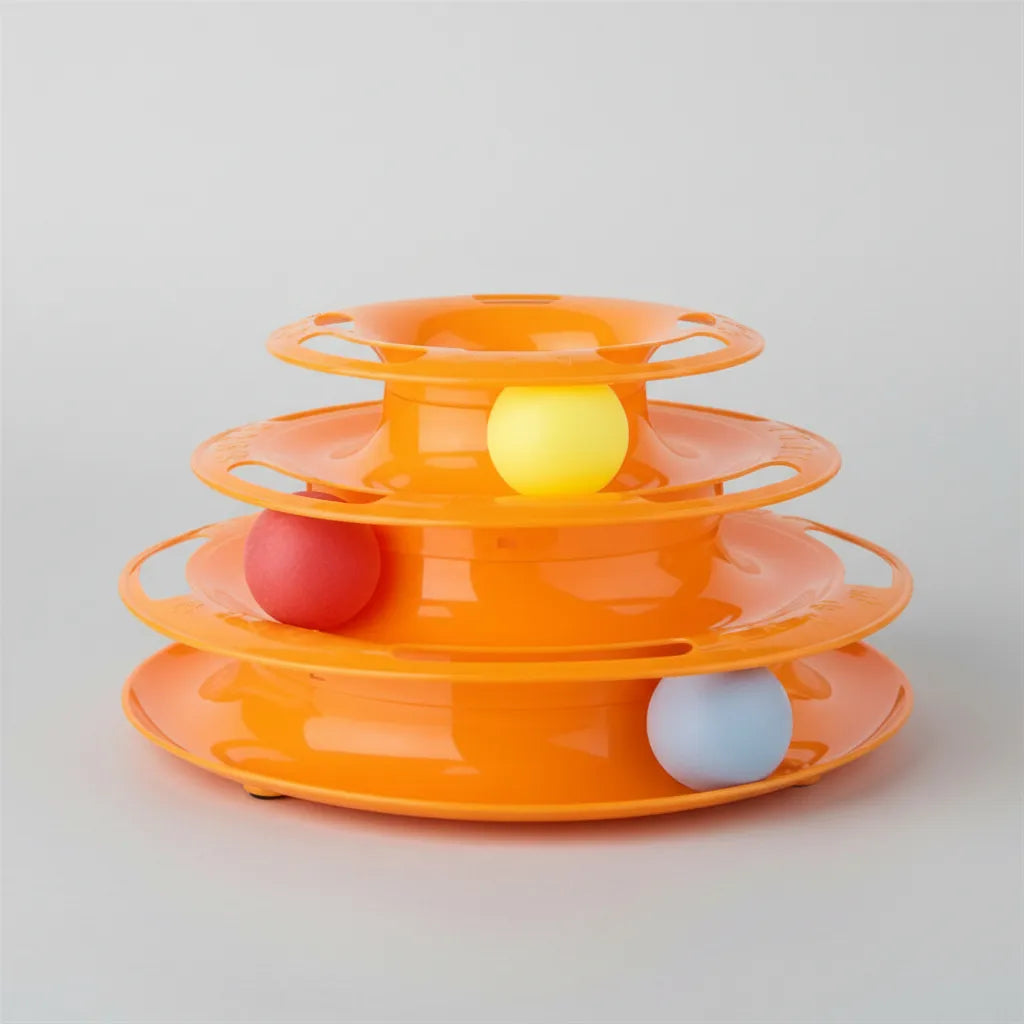 Juguete 3 Niveles Interactivo con Pelotas