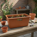 Maceta Jardinera Exterior Interior Terracota O Verde 40 Cms