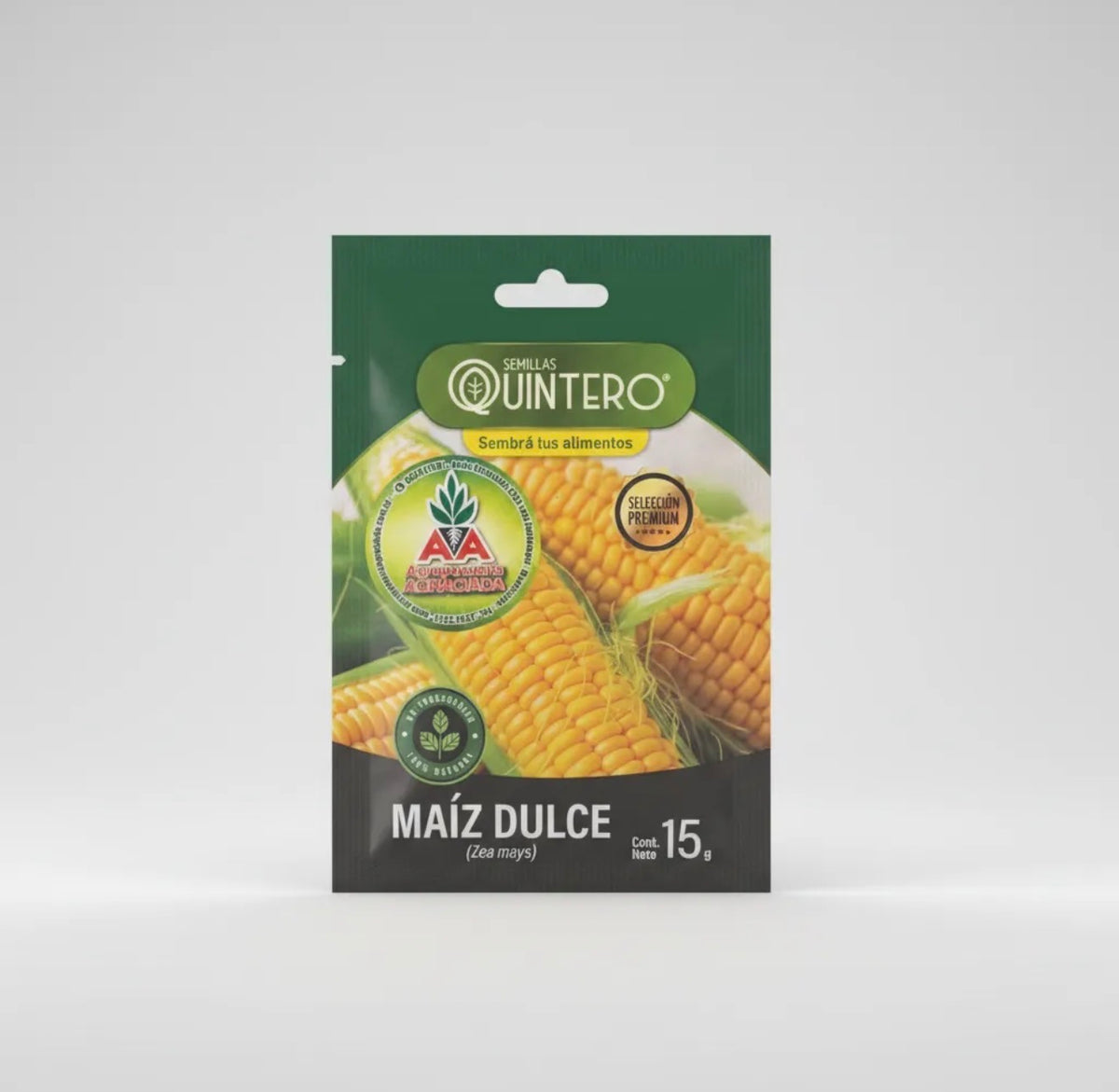 Semillas Maiz Dulce No Transgénica 100% Natural Orgánica