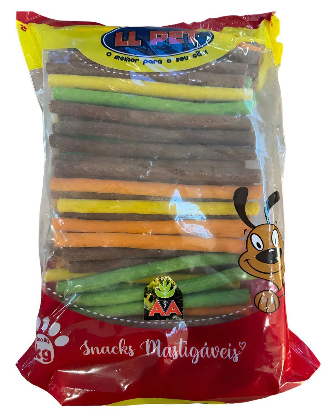 Palitos Comestibles De Colores O Natural 1kg (140 Uni Aprox)
