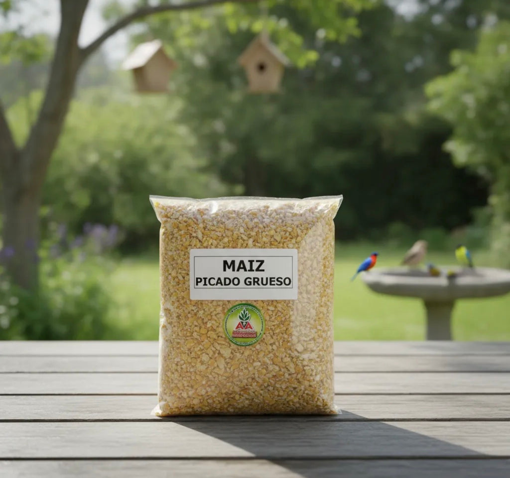 Maiz Molido Picado Grueso Para Aves X 1 Kg Agro A