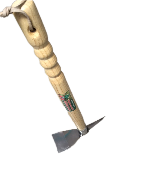 Azada con Punta Acero Inoxidable Cabo 40 cm.