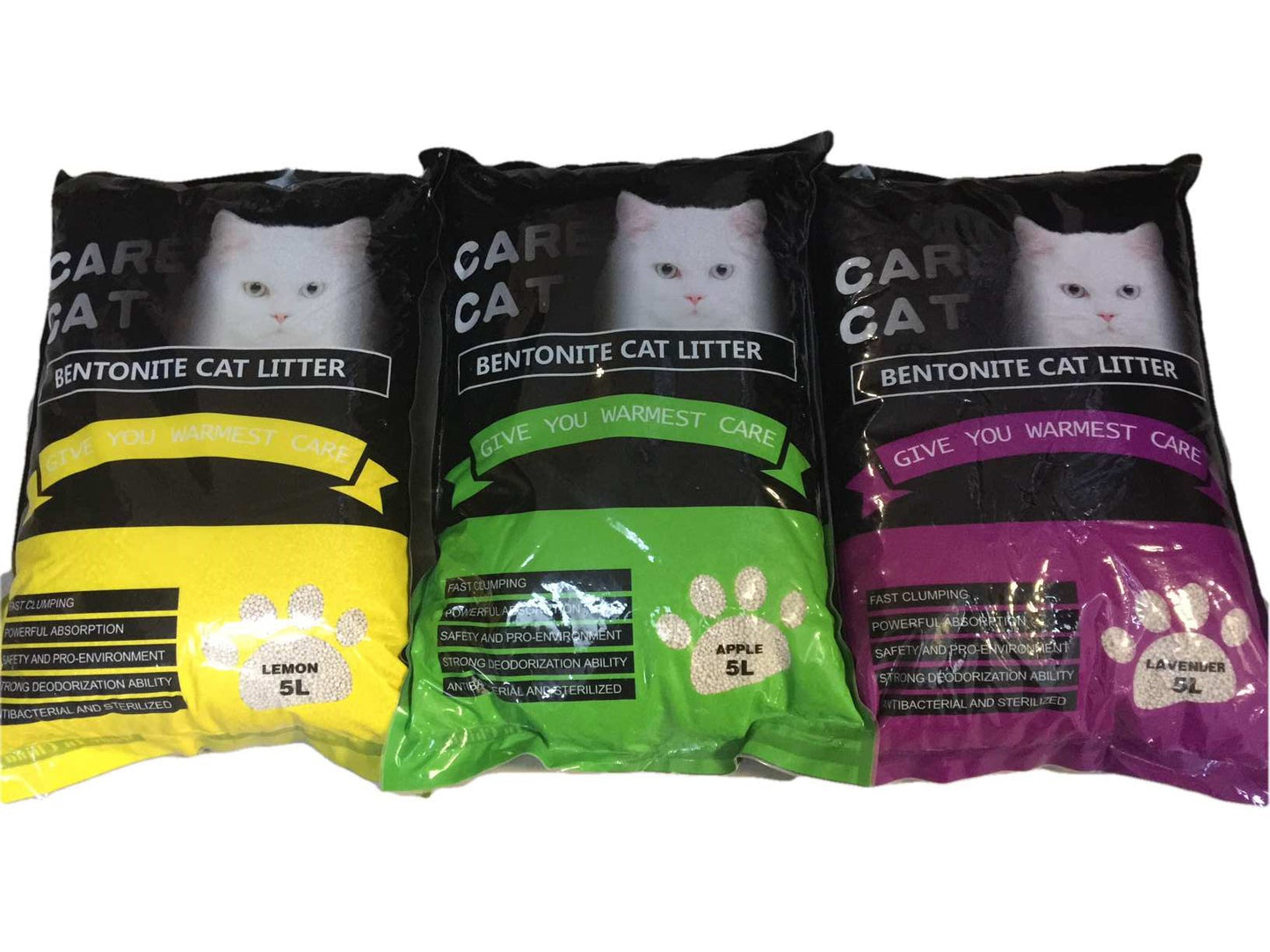 Arena para Gatos Bentonita