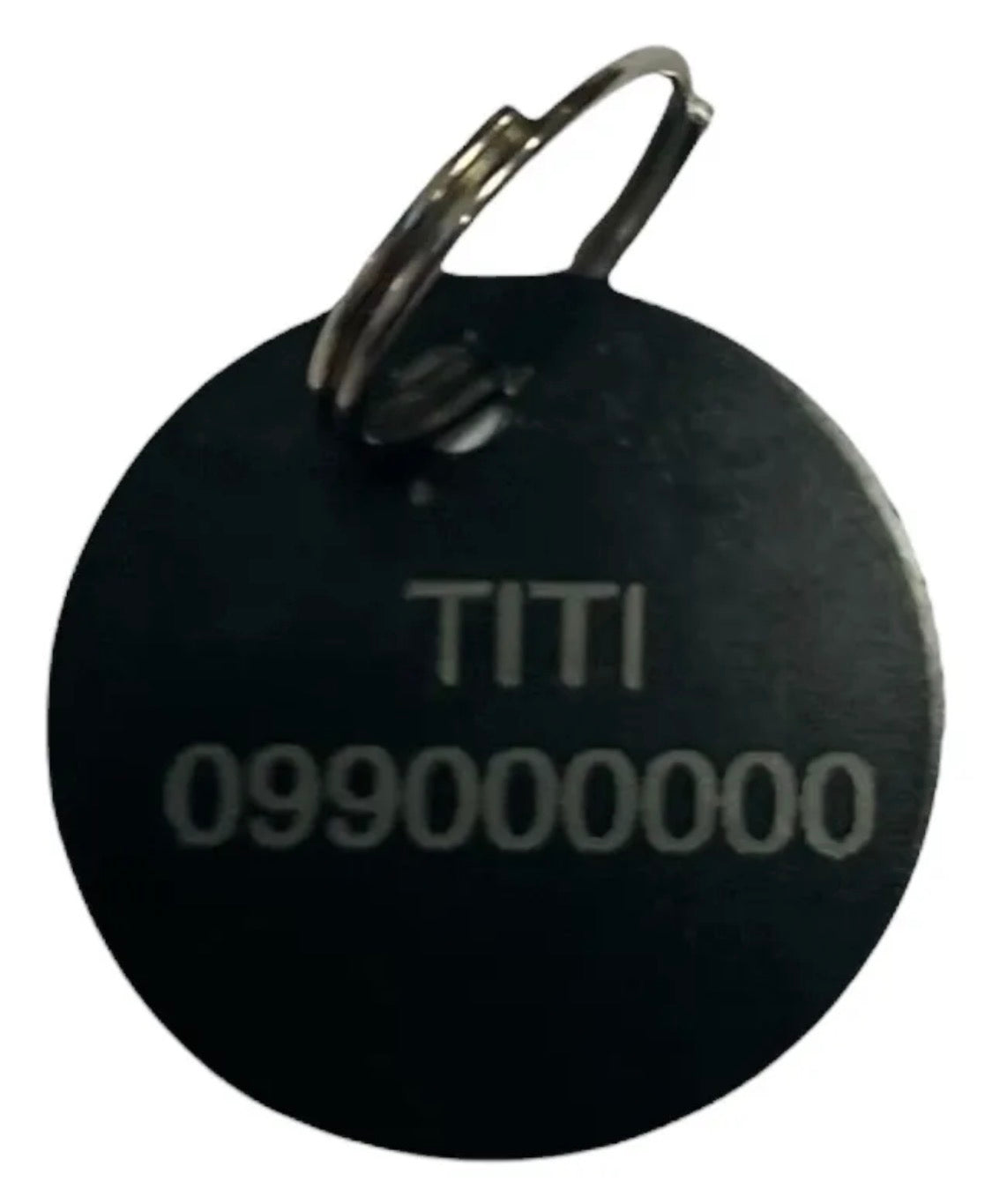 Chapitas Placas Identificadoras De Mascotas Redonda Grabadas