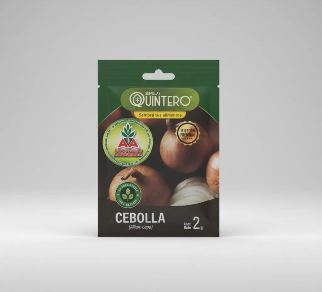 Semillas Cebolla No Transgénica 100% Natural Orgánica Agro A