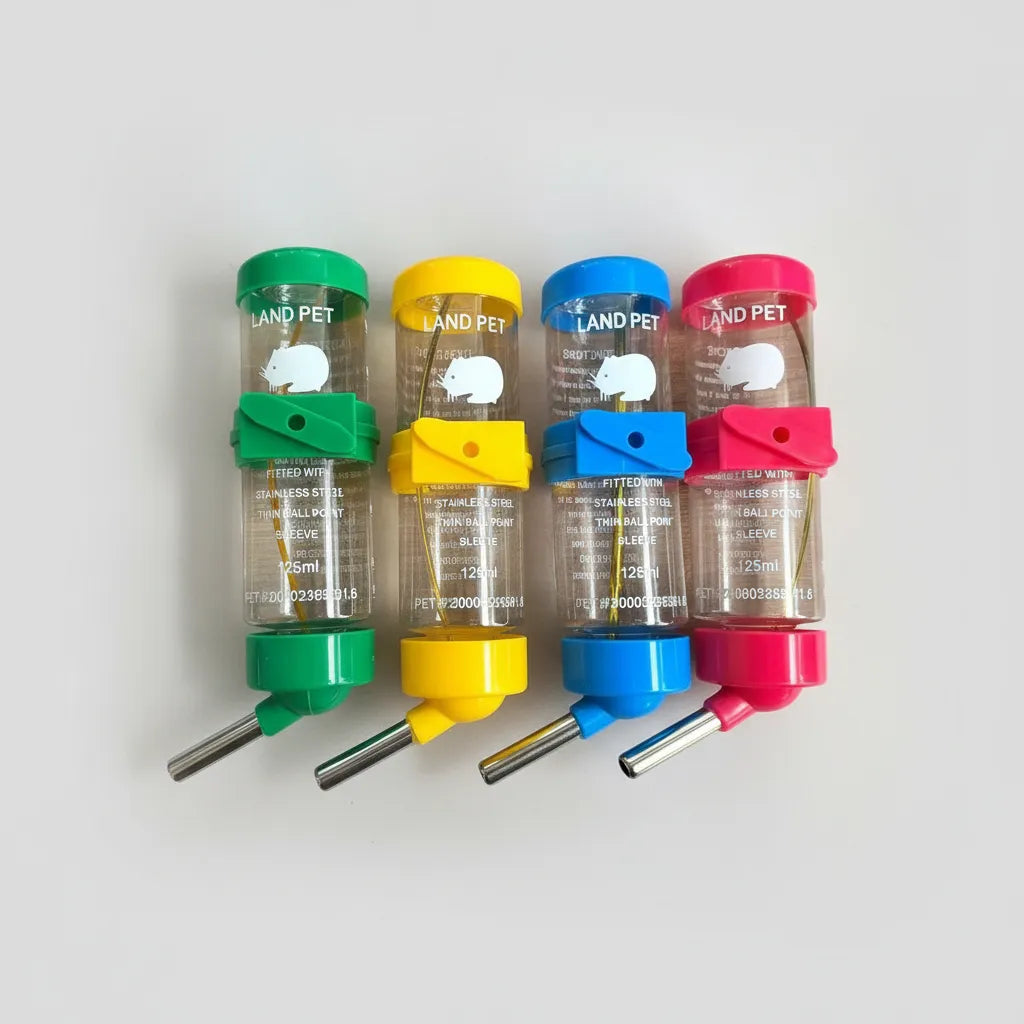 Bebedero Para Conejos 125 Ml Con Soporte Para Jaula