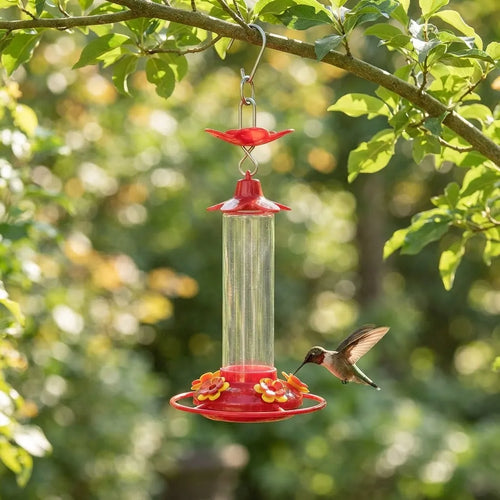 Bebedero Picaflor O Colibri Tubo Alto 2 Medidas ( 200ml y 300ml)