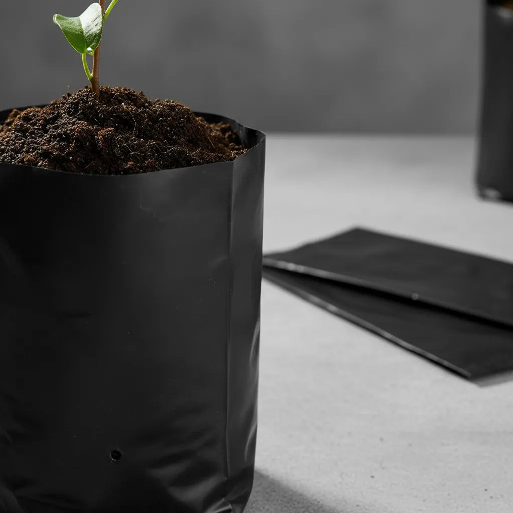 Macetas Bolsa Nylon Negras Vivero Plantas 1 - 25 Lts. (x50u)