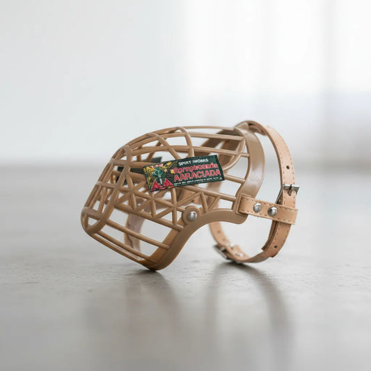 Bozal de Plástico y Cuero Nº1