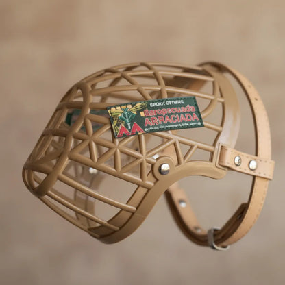 Bozal de Plástico y Cuero Nº1