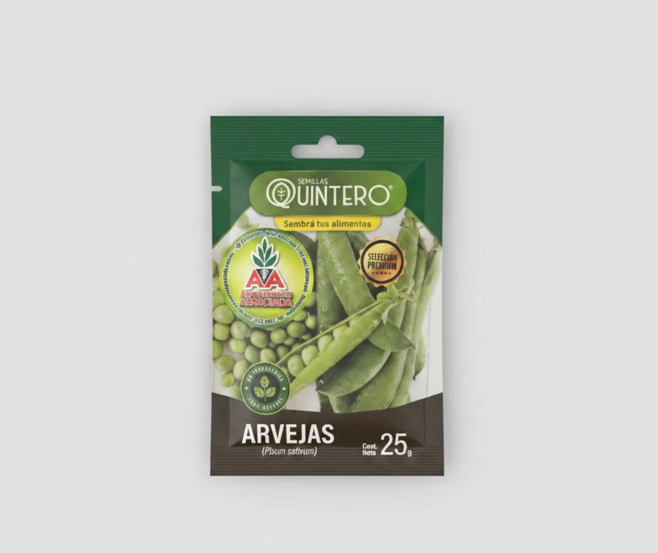 Semillas Arvejas No Transgénica 100% Natural Orgánica Agro A