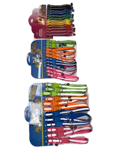 Collar de Cinta Reflectivo Nº1 Con Cascabel Largo 25 cms