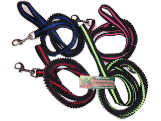 Correa Elástica Extensible 120 cms a 190 cms con Mosquetón