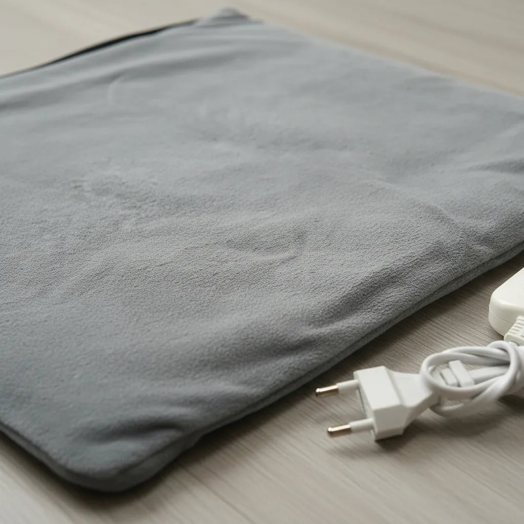 Calienta Cama De Perros Y Gatos Eléctrica Mediana 32 X 40 Gris Calienta Camas De Perro