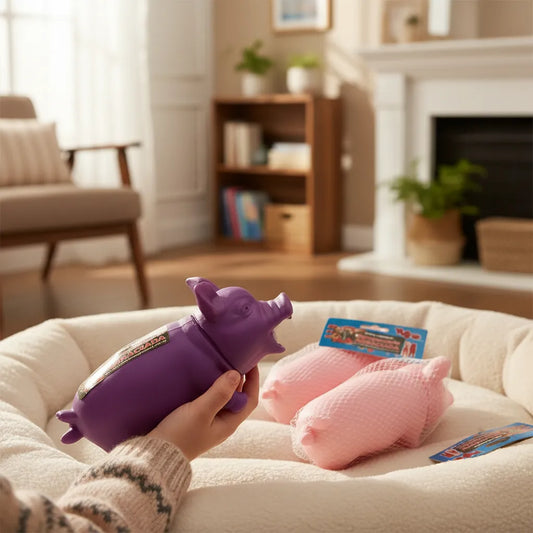 Chancha con Sonido Articulada de Goma