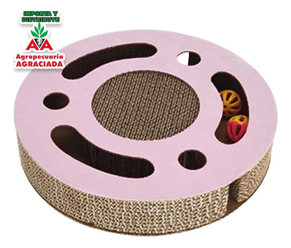 Juguete Para Gato Rascador Con Pelotas Cilíndrico Varios