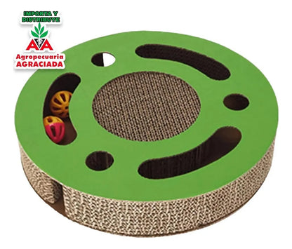 Juguete Para Gato Rascador Con Pelotas Cilíndrico Varios