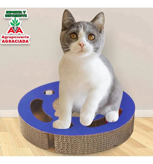 Juguete Para Gato Rascador Con Pelotas Cilíndrico Varios